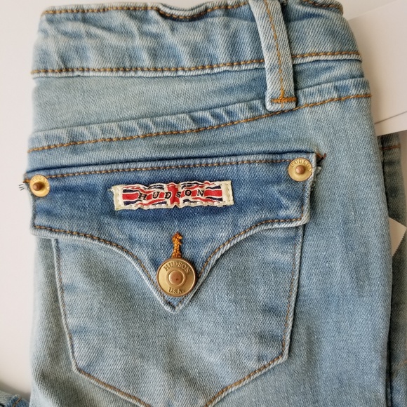 🛑SALE🛑New HUDSON Cuffed Cropped Skinny Jeans - Picture 5 of 7